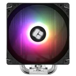 Thermalright Burst Assassin 120 SE ARGB Black CPU Air Cooler, Single Tower High Performance Cooling System with Addressable RGB Lighting