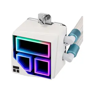Thermalright Frozen Infinity 240 ARGB CPU Liquid Cooler, 240mm Radiator, Dual 120mm ARGB PWM Fans, High-Performance All-In-One Liquid Cooling Solution for Gaming and Workstation PCs