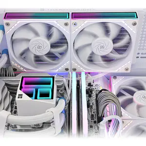 Thermalright Frozen Infinity 240 ARGB CPU Liquid Cooler, 240mm Radiator, Dual 120mm ARGB PWM Fans, High-Performance All-In-One Liquid Cooling Solution for Gaming and Workstation PCs