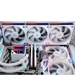 Thermalright Frozen Infinity 360 360mm AIO Liquid CPU Cooler, Triple Fan High Performance Water Cooling System with Infinity Mirror ARGB Lighting