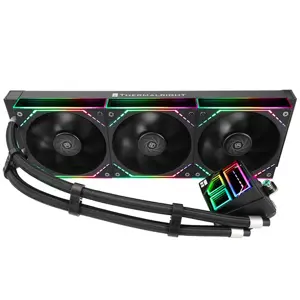Thermalright Frozen Infinity 360 360mm AIO Liquid CPU Cooler, Triple Fan High Performance Water Cooling System with Infinity Mirror ARGB Lighting
