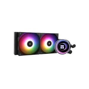 Thermalright Frozen Notte 240 ARGB V2 240mm AIO Liquid CPU Cooler, Dual Fan High Performance Water Cooling System with Addressable RGB Lighting