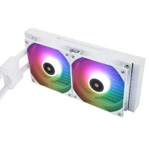 Thermalright Frozen Notte 240 ARGB V2 240mm AIO Liquid CPU Cooler, Dual Fan High Performance Water Cooling System with Addressable RGB Lighting