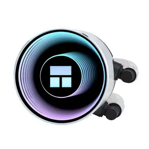 Thermalright Frozen Notte 240 ARGB V2 240mm AIO Liquid CPU Cooler, Dual Fan High Performance Water Cooling System with Addressable RGB Lighting