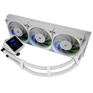 Thermalright Frozen Vision 360 ARGB V2 360mm AIO Liquid CPU Cooler, Triple Fan High Performance Water Cooling System with ARGB Lighting and LCD Display