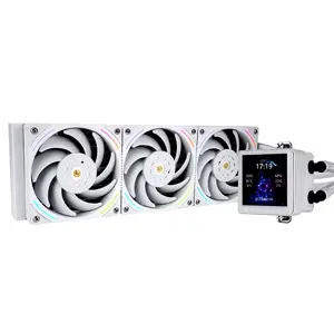 Thermalright Frozen Vision 360 ARGB V2 360mm AIO Liquid CPU Cooler, Triple Fan High Performance Water Cooling System with ARGB Lighting and LCD Display