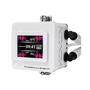 Thermalright Frozen Warframe SE 360 ARGB White V2 Liquid CPU Cooler, 360mm AIO Liquid Cooler, Triple 120mm ARGB PWM Fans, High-Performance CPU Cooler for Intel & AMD