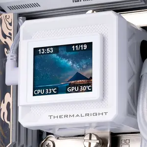 Thermalright Frozen Warframe SE 360 ARGB White V2 Liquid CPU Cooler, 360mm AIO Liquid Cooler, Triple 120mm ARGB PWM Fans, High-Performance CPU Cooler for Intel & AMD