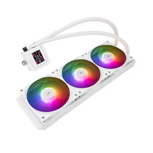 Thermalright Frozen Warframe SE 360 ARGB White V2 Liquid CPU Cooler, 360mm AIO Liquid Cooler, Triple 120mm ARGB PWM Fans, High-Performance CPU Cooler for Intel & AMD
