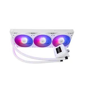 Thermalright Frozen Warframe SE 360 ARGB White V2 Liquid CPU Cooler, 360mm AIO Liquid Cooler, Triple 120mm ARGB PWM Fans, High-Performance CPU Cooler for Intel & AMD