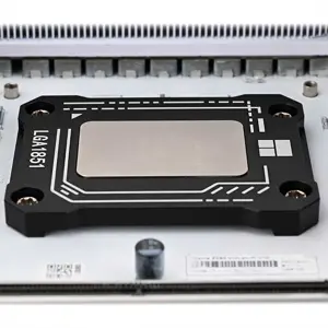 Thermalright LGA1851-BCF Black CPU Contact Frame for Intel LGA1851 Socket, Precision Anti-Bending Retention Frame for Enhanced CPU Mounting