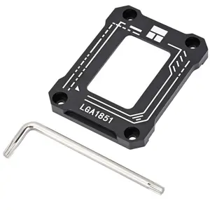 Thermalright LGA1851-BCF Black CPU Contact Frame for Intel LGA1851 Socket, Precision Anti-Bending Retention Frame for Enhanced CPU Mounting