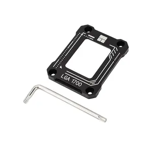 Thermalright LGA1700-BCF BLACK V2 CPU Contact Frame, Intel LGA1700 Anti-Bending Mount Bracket, Precision CPU Retention Frame, Processor Installation Enhancement Accessory
