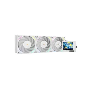 Thermalright Mjolnir Vision 360 ARGB 360mm AIO Liquid CPU Cooler, Triple Fan High Performance Water Cooling System with ARGB Lighting and Vision Display