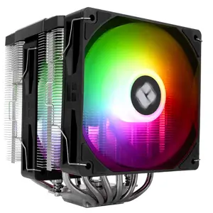 Thermalright Peerless Assassin 120 Digital ARGB Black Dual Tower CPU Air Cooler, High Performance Cooling System with Digital Display and Addressable RGB Lighting