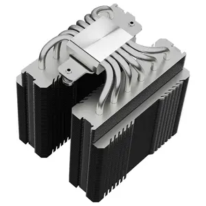 Thermalright Peerless Assassin 120 Digital ARGB Black Dual Tower CPU Air Cooler, High Performance Cooling System with Digital Display and Addressable RGB Lighting