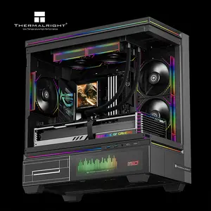 Thermalright TR 240 PEERLESS VISION 240 ARGB CPU Liquid Cooler, 240mm Radiator, Dual 120mm ARGB Fans, 3.95-Inch LCD Screen