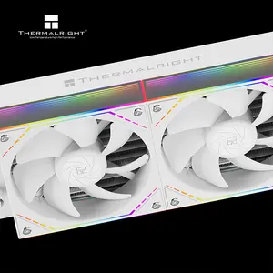 Thermalright TR 240 PEERLESS VISION 240 ARGB CPU Liquid Cooler, 240mm Radiator, Dual 120mm ARGB Fans, 3.95-Inch LCD Screen