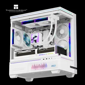 Thermalright TR 240 PEERLESS VISION 240 ARGB CPU Liquid Cooler, 240mm Radiator, Dual 120mm ARGB Fans, 3.95-Inch LCD Screen