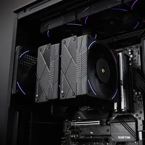 Thermalright Phantom Spirit EVO CPU Air Cooler, Dual Tower Heatsink Design, 7 Copper Heatpipes, Dual 120mm PWM Fans, Ultra-High Performance Air Cooling Solution for Gaming and Workstation CPUs