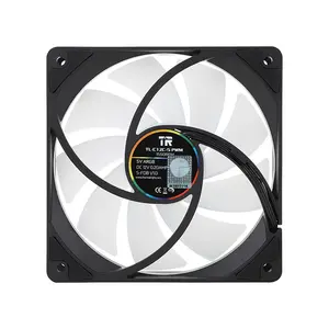 Thermalright TL-C12C-S X3 ARGB Case Fan Kit Black, Triple 120mm PWM Cooling Fans, 1550 RPM Maximum Speed, 66.17 CFM High Airflow Performance, Addressable RGB Lighting, PC Cooling Fan Pack