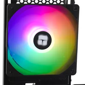 Thermalright TL-C12C-S X3 ARGB Case Fan Kit Black, Triple 120mm PWM Cooling Fans, 1550 RPM Maximum Speed, 66.17 CFM High Airflow Performance, Addressable RGB Lighting, PC Cooling Fan Pack