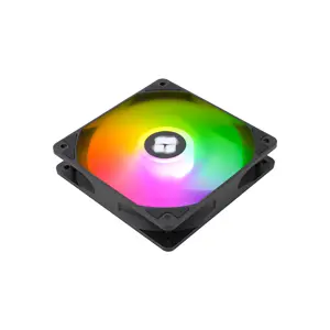 Thermalright TL-C12C-S X5 120mm Black PWM Case Fan Kit, Five Pack High Airflow Cooling Fans, Optimized Blade Design, Low Noise Operation, PC Case and Radiator Cooling Solution