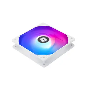 Thermalright TL-C12CW-S X3 ARGB Case Fan Kit White, Triple 120mm PWM Cooling Fans, 1550 RPM Maximum Speed, 66.17 CFM High Airflow Performance, Addressable RGB Lighting, PC Cooling Fan Pack