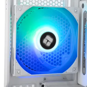 Thermalright TL-C12CW-S X3 ARGB Case Fan Kit White, Triple 120mm PWM Cooling Fans, 1550 RPM Maximum Speed, 66.17 CFM High Airflow Performance, Addressable RGB Lighting, PC Cooling Fan Pack