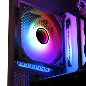 Thermalright TL-C12W-S V3 X3 120mm White High Airflow Case Fan Kit, Triple Pack PWM Cooling Fans with Optimized Airflow Performance