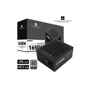 Thermalright TR-TP1650 1650W 80 Plus Platinum Fully Modular ATX 3.0 Power Supply, High Efficiency PCIe 5.0 Ready Flagship Gaming PSU