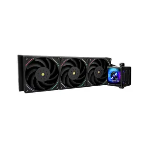 Thermalright TR 360 ELITE VISION LCD ARGB 360 LCD ARGB CPU Liquid Cooler, 360mm Radiator, Triple 120mm ARGB Fans, IPS LCD Screen