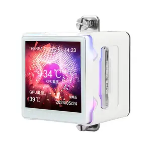 Thermalright TR 360 ELITE VISION LCD ARGB 360 LCD ARGB CPU Liquid Cooler, 360mm Radiator, Triple 120mm ARGB Fans, IPS LCD Screen