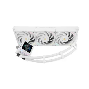 Thermalright TR 360 ELITE VISION LCD ARGB 360 LCD ARGB CPU Liquid Cooler, 360mm Radiator, Triple 120mm ARGB Fans, IPS LCD Screen