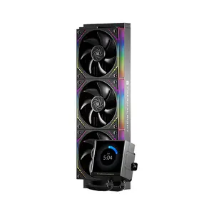Thermalright TR 360 PEERLESS VISION 360 ARGB CPU Liquid Cooler, 360mm Radiator, Triple 120mm ARGB Fans, 3.95-Inch LCD Screen