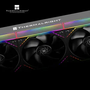 Thermalright TR 360 PEERLESS VISION 360 ARGB CPU Liquid Cooler, 360mm Radiator, Triple 120mm ARGB Fans, 3.95-Inch LCD Screen