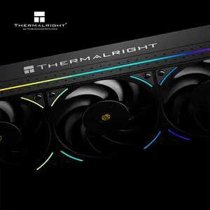 Thermalright TR 360 PEERLESS VISION UB 360 ARGB CPU Liquid Cooler, 360mm Radiator, Triple 120mm ARGB Fans, 3.95-Inch LCD Screen
