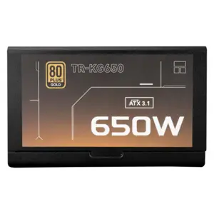 Thermalright TR-KG650 650W Power Supply, 80 Plus Gold Certified Efficiency, Fully Modular Cable Design, ATX 3.1 and PCIe 5.1 Ready Gaming and Productivity PSU
