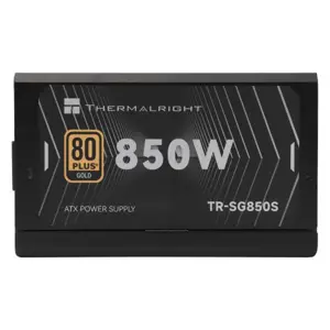 Thermalright TR-SG850S 850W Power Supply, 80 Plus Gold Certified Efficiency, Non-Modular Cable Design, ATX 3.1 and PCIe 5.1 Ready High-Performance Gaming PSU