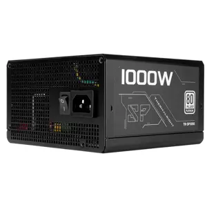 Thermalright TR-SP1000 1000W Power Supply, 80 Plus Platinum Certified Efficiency, Fully Modular Sleeved Cables, ATX 3.1 and PCIe 5.1 Ready, High-Performance Gaming PSU