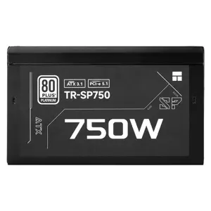 Thermalright TR-SP750 750W Power Supply, 80 Plus Platinum Certified Efficiency, Fully Modular Sleeved Cable Design, ATX 3.1 and PCIe 5.1 Ready Gaming PSU