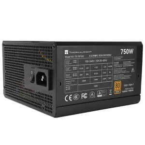 Thermalright TR-TB750S 750W 80 Plus Bronze Non-Modular ATX 3.0 Power Supply, Reliable PCIe Ready Gaming PSU with Efficient Cooling Design
