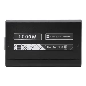 Thermalright TR-TG1000 1000W 80 Plus Gold ATX 3.0 Power Supply, Black Edition, PCIe 5.0 Ready High Efficiency Gaming PSU