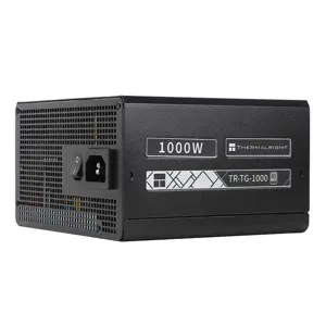 Thermalright TR-TG1000 1000W 80 Plus Gold ATX 3.0 Power Supply, Black Edition, PCIe 5.0 Ready High Efficiency Gaming PSU