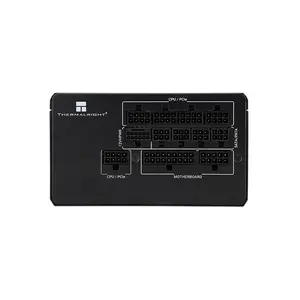 Thermalright TR-TG1200 1200W Power Supply Black Edition, 80 PLUS Gold Certified Efficiency, Fully Modular Cable Design, High-Performance ATX PSU, Reliable Power Solution for Gaming and Professional Systems