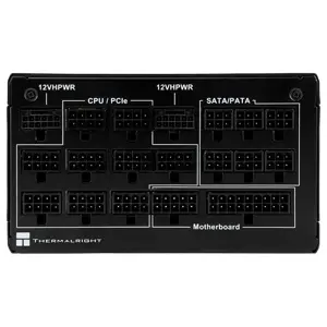 Thermalright TR-TP1650 1650W 80 Plus Platinum Fully Modular ATX 3.0 Power Supply, High Efficiency PCIe 5.0 Ready Flagship Gaming PSU