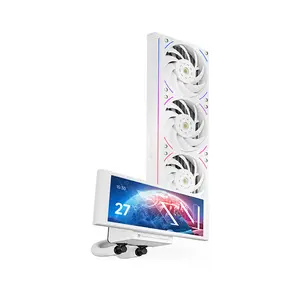 Thermalright TR 360 TROFEO VISION 360 ARGB CPU Liquid Cooler, 360mm Radiator, Triple 120mm ARGB Fans, 6.86-Inch LCD Screen