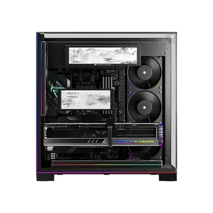 Thermalright Trofeo Vision LCD Display Black, 9.16-Inch IPS Screen, 1920×480 Resolution, USB Type-C Connectivity, Ultra-Wide System Monitoring and PC Case Display Panel