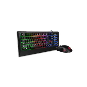 Thermaltake Challenger Gaming Keyboard and Mouse Combo, RGB Backlit Design, Ergonomic Gaming Layout, Complete Gaming Peripheral Set