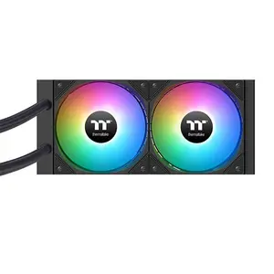 Thermaltake LA240-S ARGB 240mm AIO Liquid Cooler with 2.4 Inch Segment LCD, Dual Fan High Performance CPU Cooling System